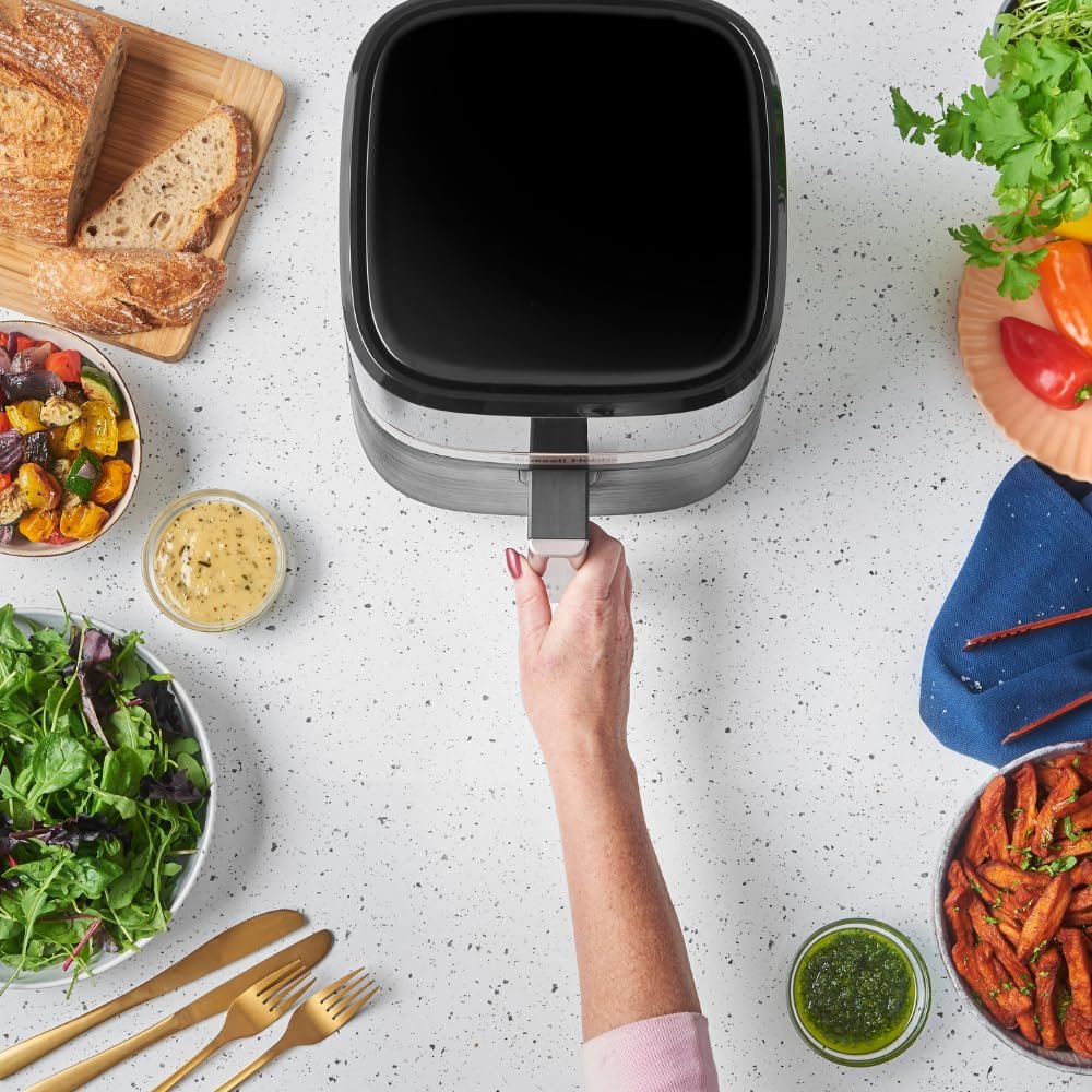 Мультипіч Russell Hobbs SatisFry 27610-56 4.3 л 1300 Вт 9 програм Чорна, фото №8 Мультипіч Russell Hobbs SatisFry 27610-56 4.3 л 1300 Вт 9 програм Чорна, фото №8