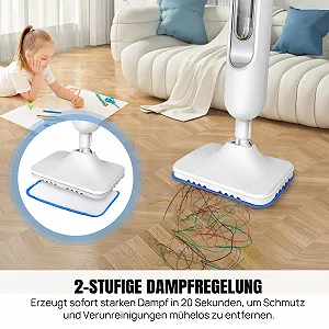 Парова швабра та ручний пароочисник багатофункціональний 400 мл 4.8 м synthetic.ua - Фото 1