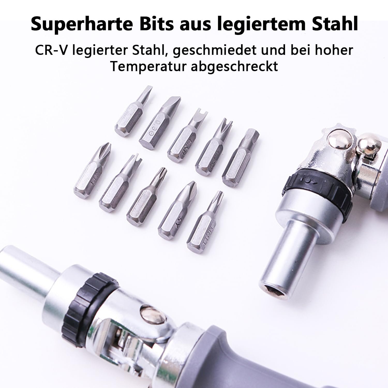 Викрутка ANBOO Ratchet 10-in-1 з багатонаборними бітами, фото №6 Викрутка ANBOO Ratchet 10-in-1 з багатонаборними бітами, фото №6