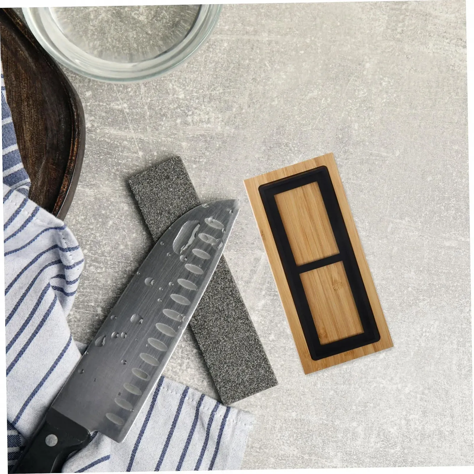 Тримач для точильного каменю NUOBESTY дерев'яний універсальний, фото №3 Тримач для точильного каменю NUOBESTY дерев'яний універсальний, фото №3