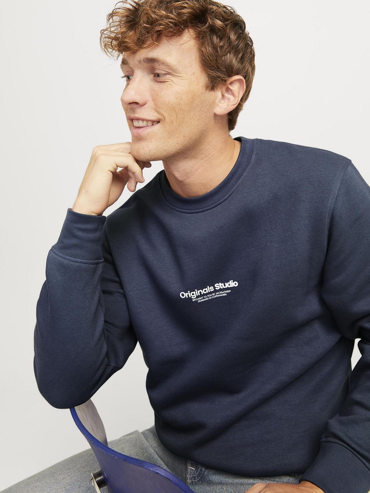 Світшот JACK & JONES Jorvesterbro Crew Neck Noos Чоловічий, фото №7