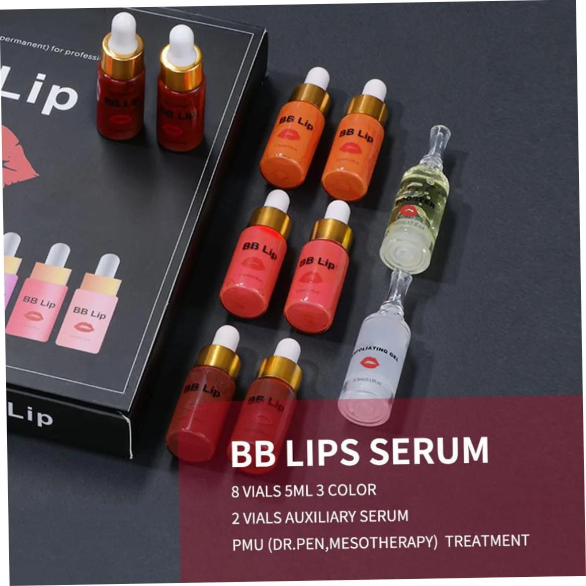 Сироватка для губ BB Набір пігментів для губ, фото №3