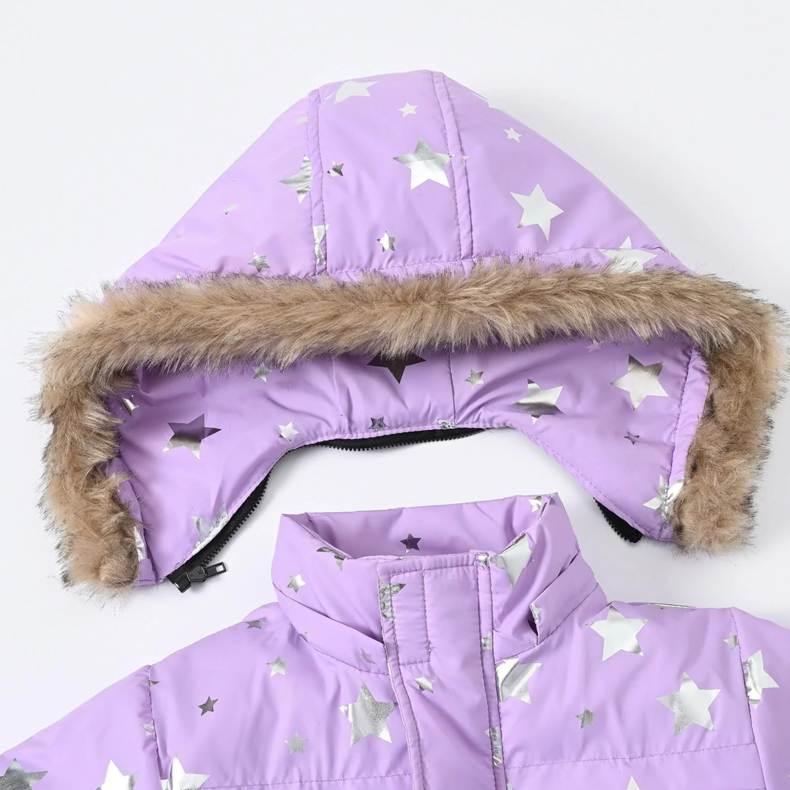 Пухова куртка для дівчат, утеплена зимова куртка, фото №3 Пухова куртка для дівчат, утеплена зимова куртка, фото №3