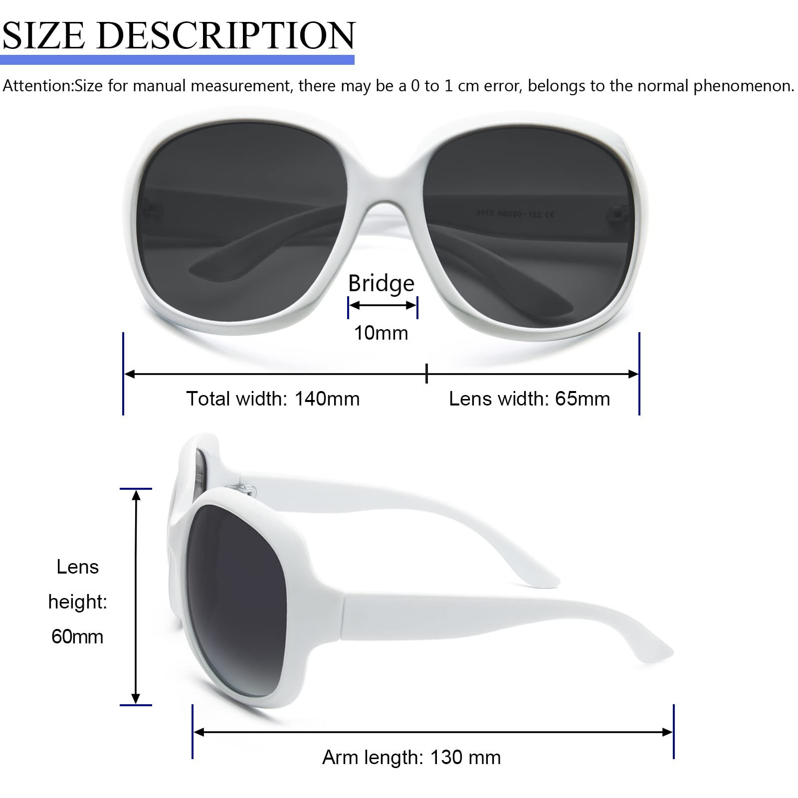 Сонцезахисні окуляри KoKoBin Поляризовані Жіночі Модні Велика оправа, фото №5