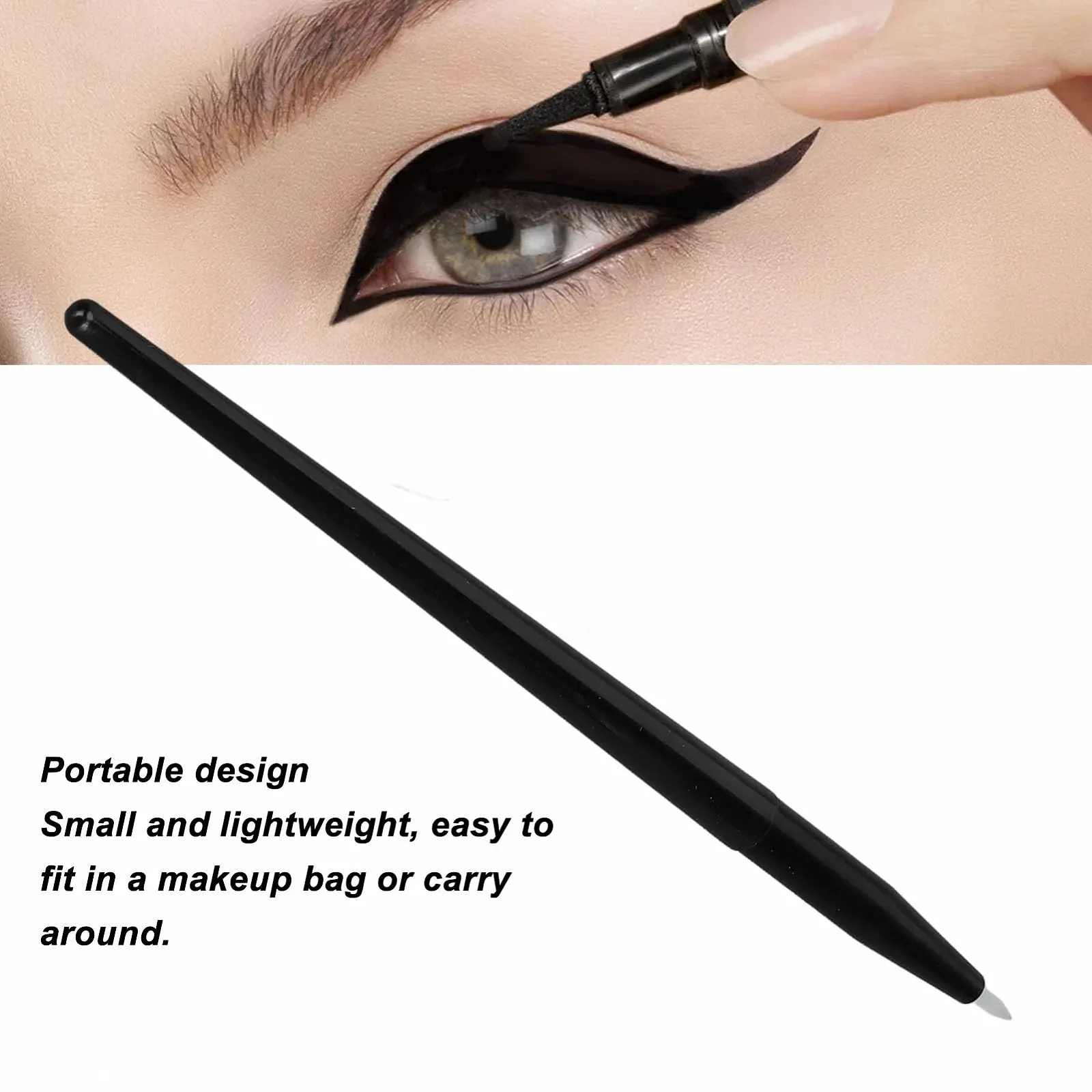 Набор кистей для подводки глаз 10 штук, мягкая, легко чистится, силиконовая, фото №4 Набор кистей для подводки глаз 10 штук, мягкая, легко чистится, силиконовая, фото №4