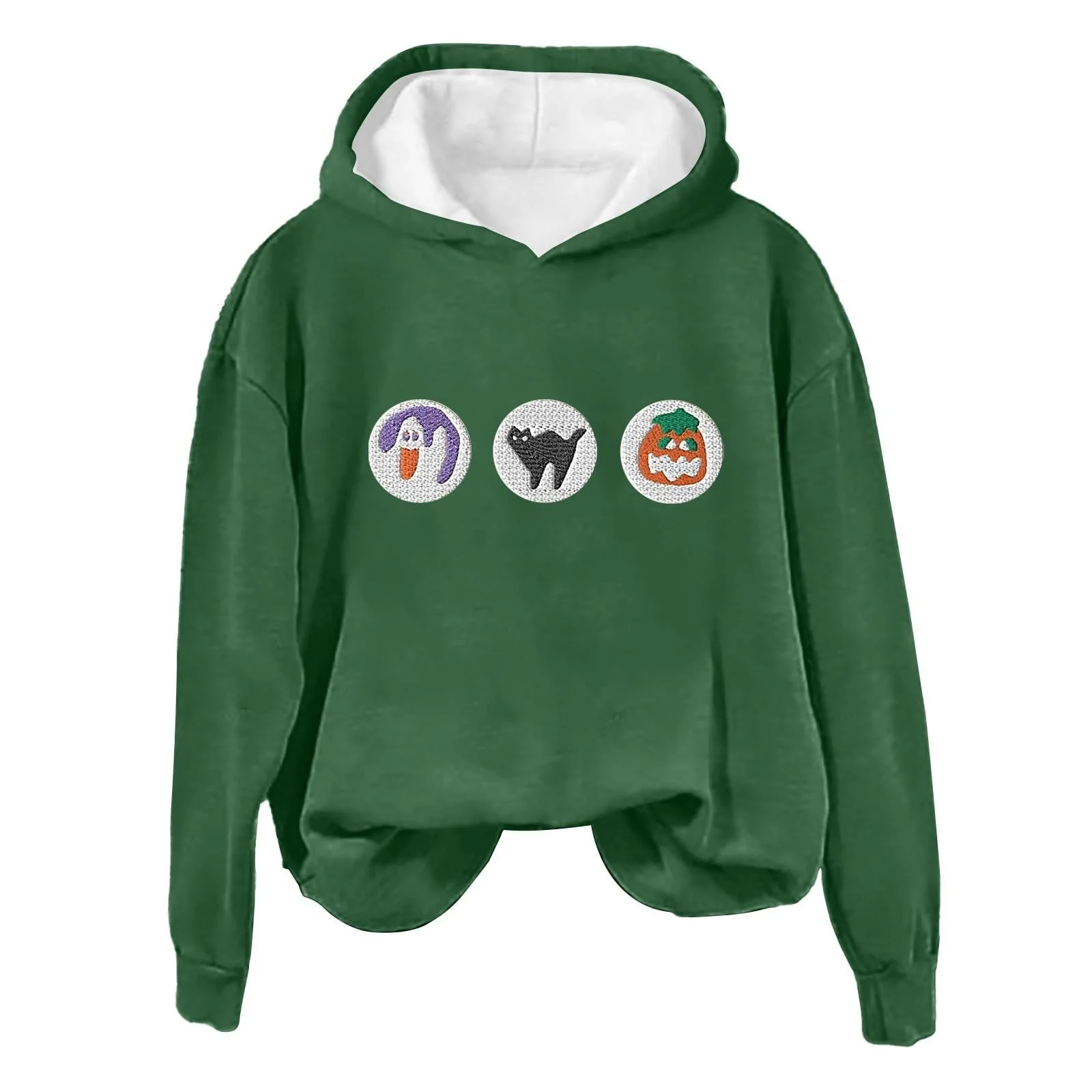 Жіночий світшот Generisch Вільний Пуловер з довгими рукавами, фото №2