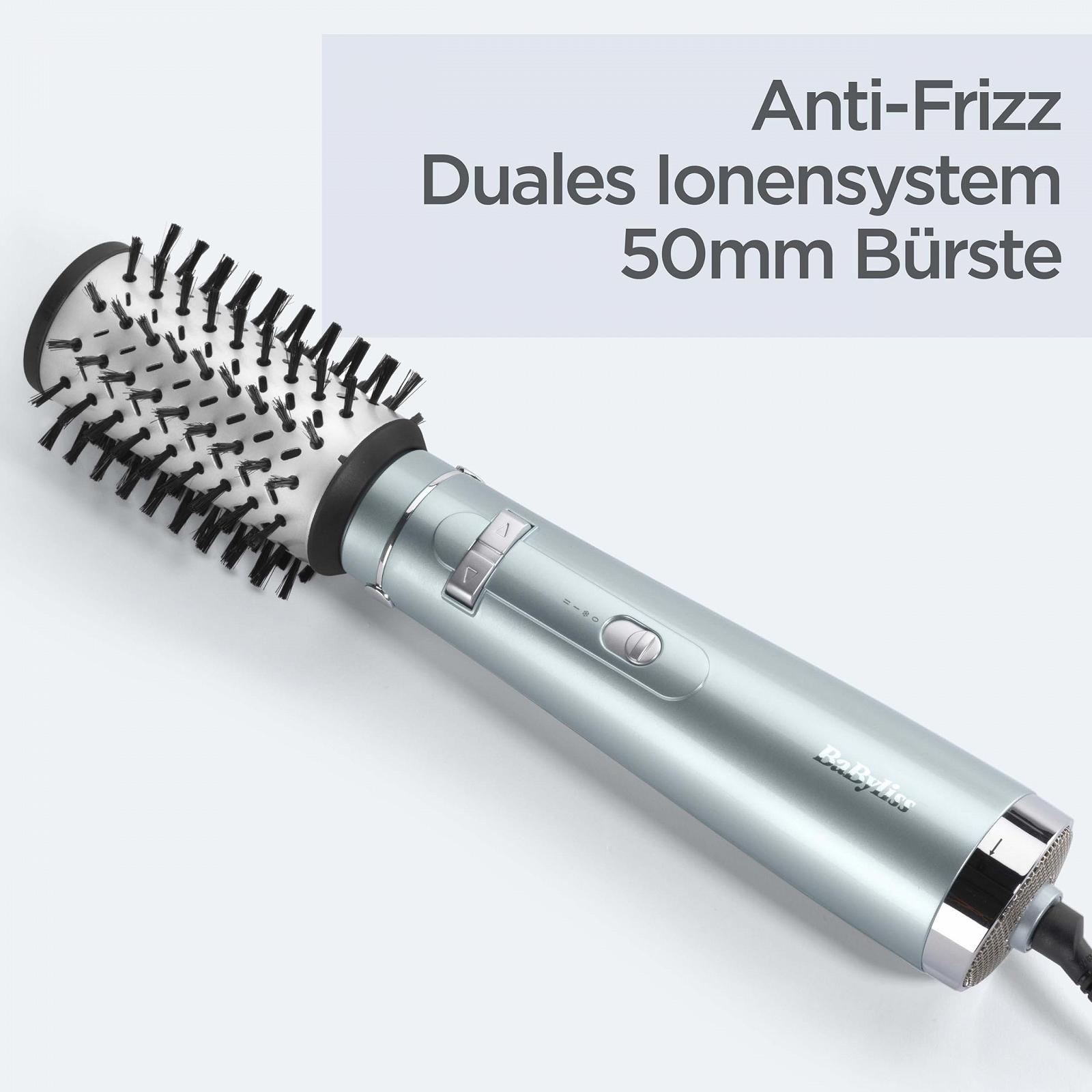 Фен-щітка BaByliss Hydro Fusion AS773E Ice Blue, фото №3 Фен-щітка BaByliss Hydro Fusion AS773E Ice Blue, фото №3