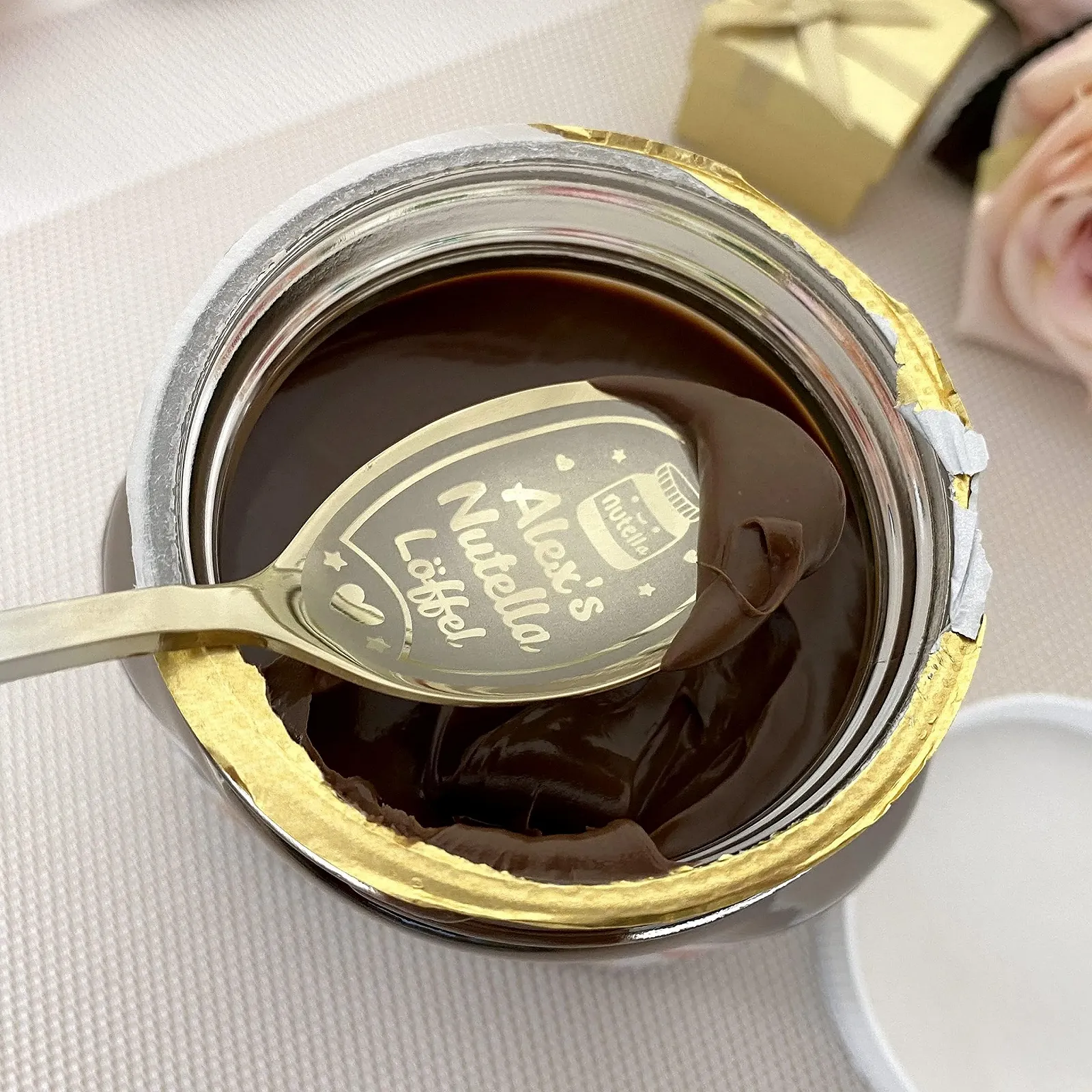 Ложка Nutella в подарунковій коробці, фото №5