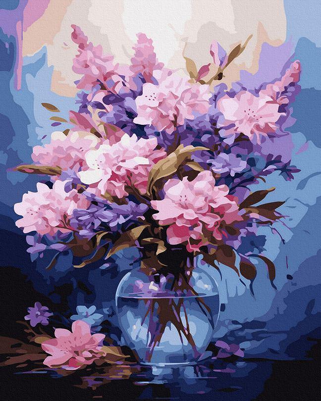 ANG667 Картина за номерами 40 х 50 см Чарівний букет Без коробки, фото №1