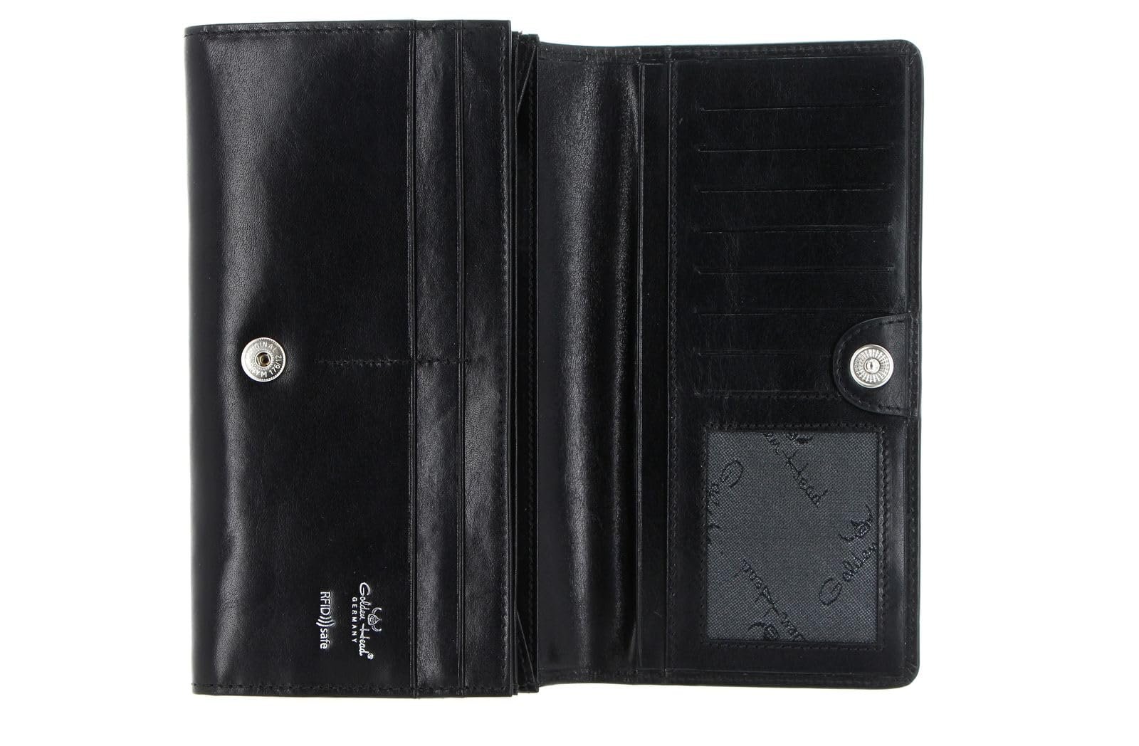 Кошелек Golden Head Colorado RFID Protect Женский Черный, черный, Модный, фото №2