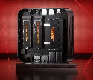 Міні-ПК NiPoGi AM16 / ΑMD Ryzen 5 PRO 5675U / RAM 16GB / SSD 512GB / HDMI / LAN / Wi-Fi 6 / Bluetooth 5.2 / Black ціна на synthetic.ua - Фото 1 Міні-ПК NiPoGi AM16 / ΑMD Ryzen 5 PRO 5675U / RAM 16GB / SSD 512GB / HDMI / LAN / Wi-Fi 6 / Bluetooth 5.2 / Black synthetic.ua - Фото 1