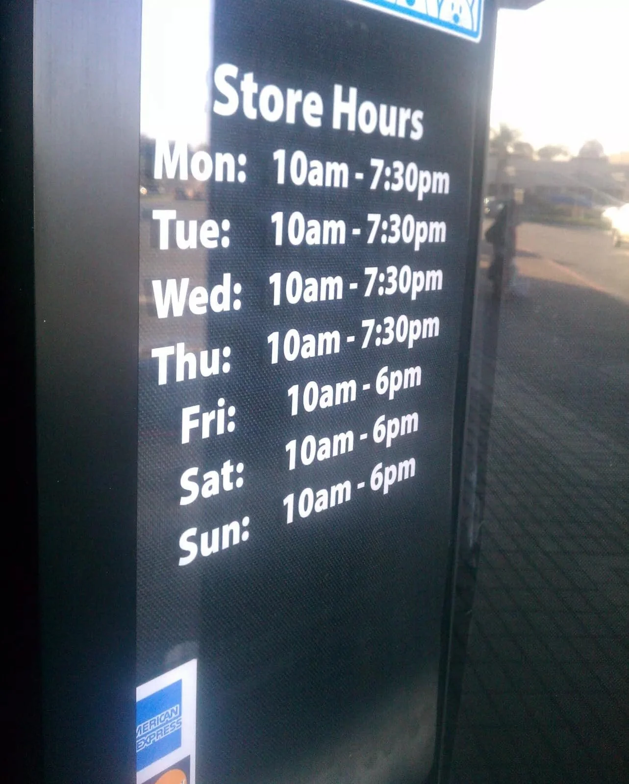 Наклейка на стіну PERSONALISED HOURS STICKERS FOR BUSINESS BAR CA вінілова, фото №2