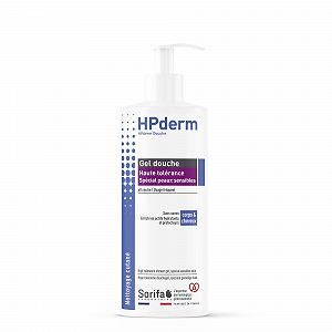 Гель для душу та волосся 2 в 1 HPderm High Colour Power для чутливої шкіри та татуювань, pH-нейтральний, без мила, з дозатором, 500 мл, упаковка 24 шт. synthetic.ua - Фото 1