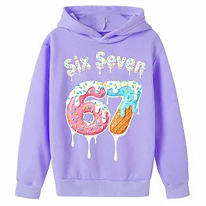 Девичья толстовка с графическим принтом, мягкий флисовый пуловер с различными дизайнами для досуга и игр - Фото 1