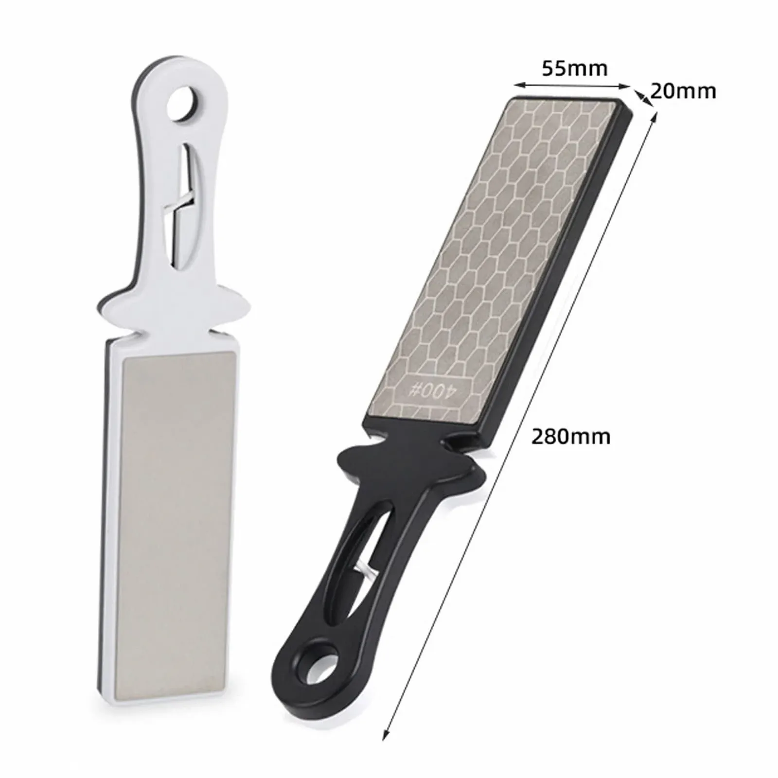 Точилка для ножів та ножиць Алмазна Двостороння 400/1000 грит, фото №4