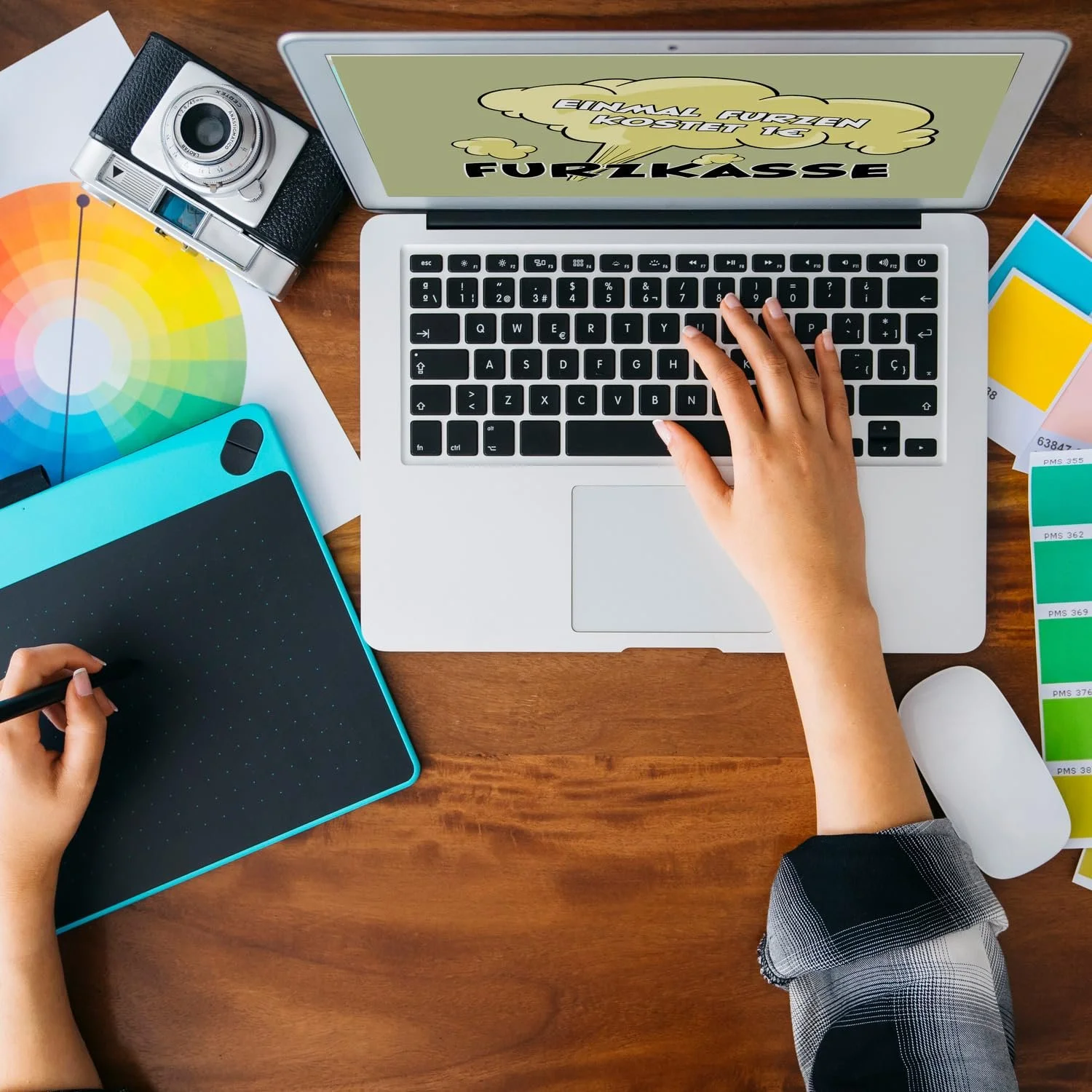 Скарбничка Einmal farten kostet 1 € Wooden Furzkasse, фото №8