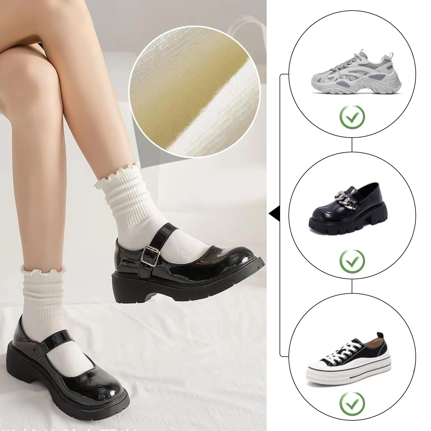 Шкарпетки з рюшами 8 пар, фото №5 Шкарпетки з рюшами 8 пар, фото №5