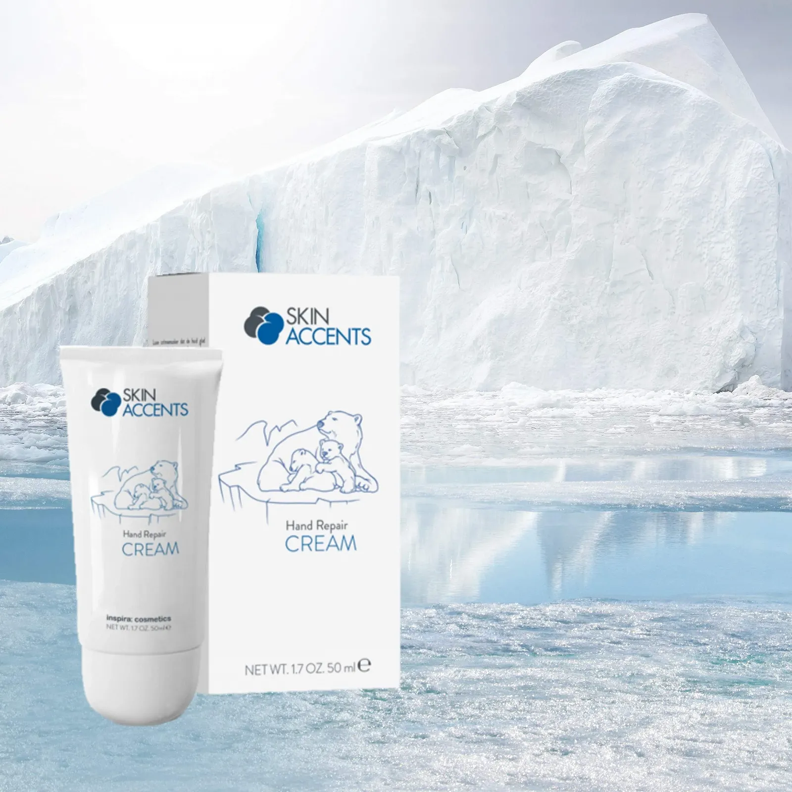 Крем для рук Skin Accents Відновлюючий з зволожуючою формулою 50 мл, фото №1