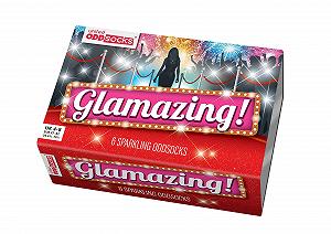 Носки United Oddsocks Zing Glamazing Sparkling, размер UK 4-8, EUR 37-42, US 6.5-10.5, набор 6 шт., разноцветные synthetic.ua - Фото 1