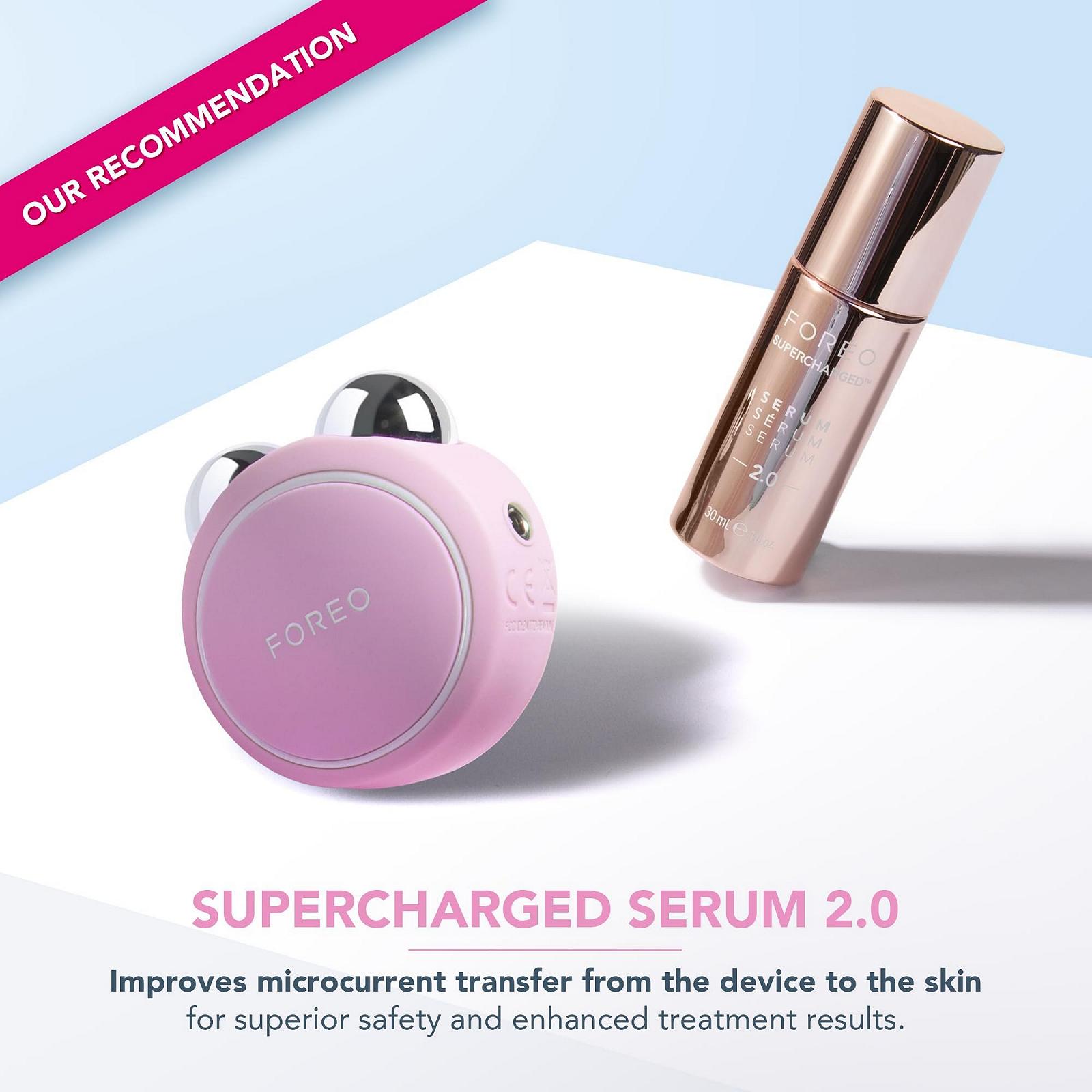 Прибор для тонизации лица Foreo Bear mini Pearl Pink Smart Microcurrent, фото №4