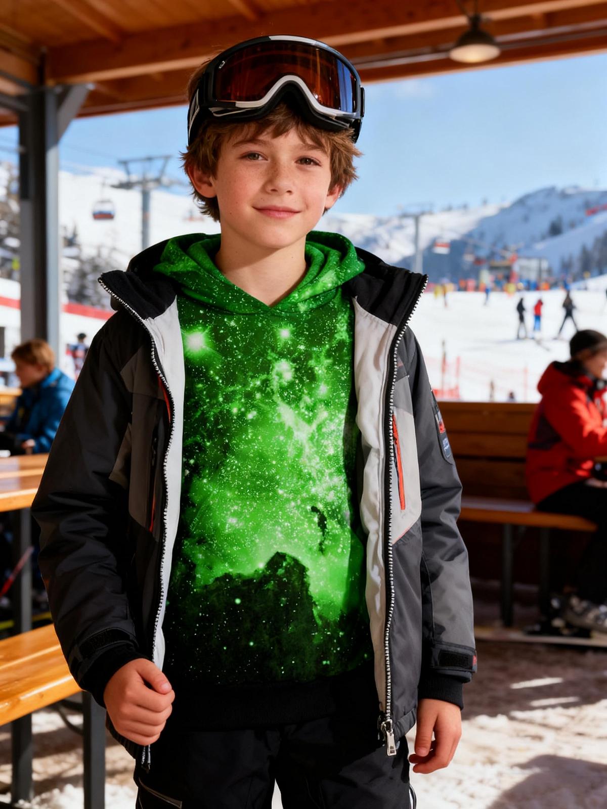 Худи Loveternal Детское 3D принт для мальчиков и девочек, с длинными рукавами и карманами, для возраста 5 - 13 лет, фото №5