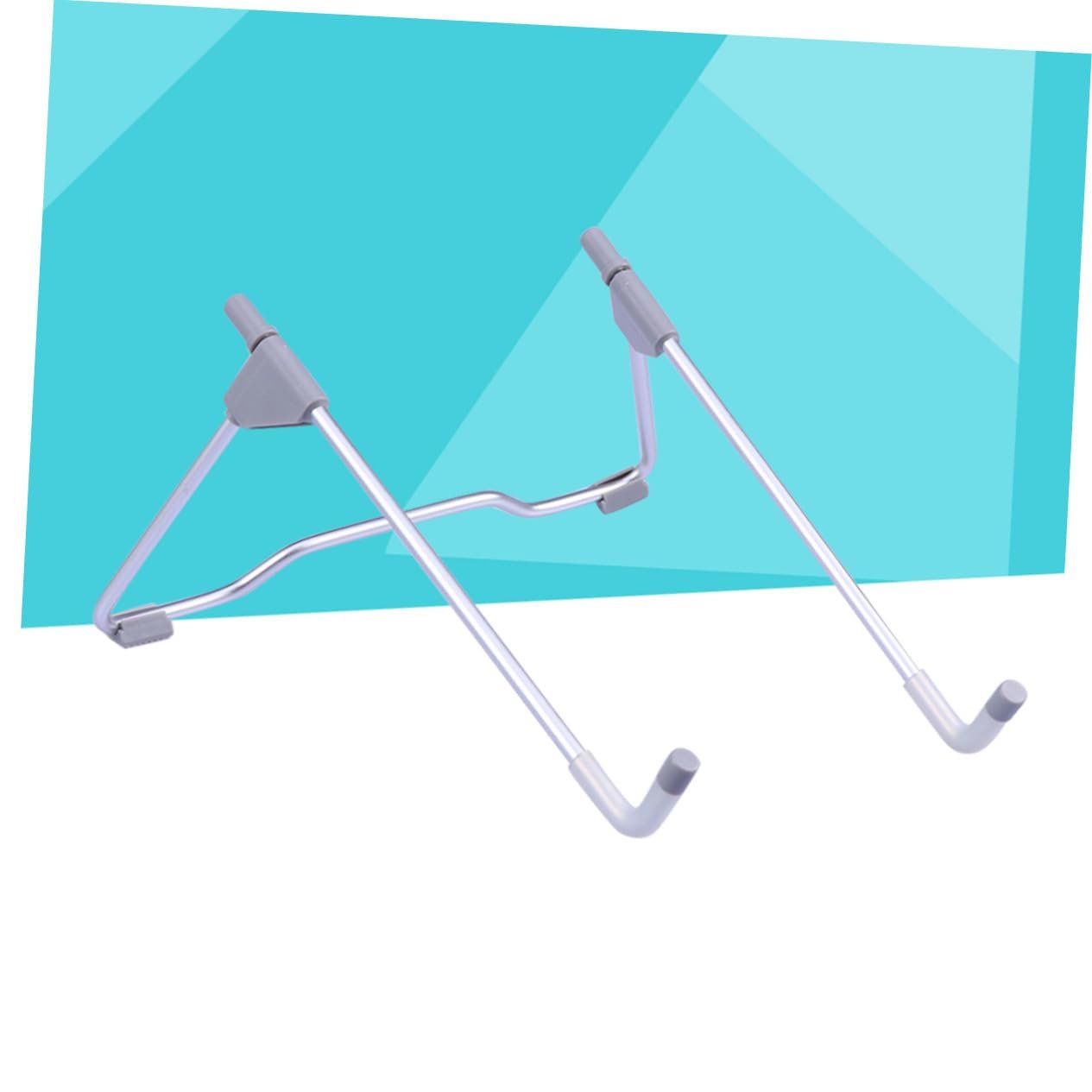 Подставка для ноутбука Sewroro Портативная Регулируемая Алюминиевый сплав Совместима с ноутбуками и планшетами с нескользящей силиконовой подкладкой для оптимального угла и эргономики, фото №4 Подставка для ноутбука Sewroro Портативная Регулируемая Алюминиевый сплав Совместима с ноутбуками и планшетами с нескользящей силиконовой подкладкой для оптимального угла и эргономики, фото №4