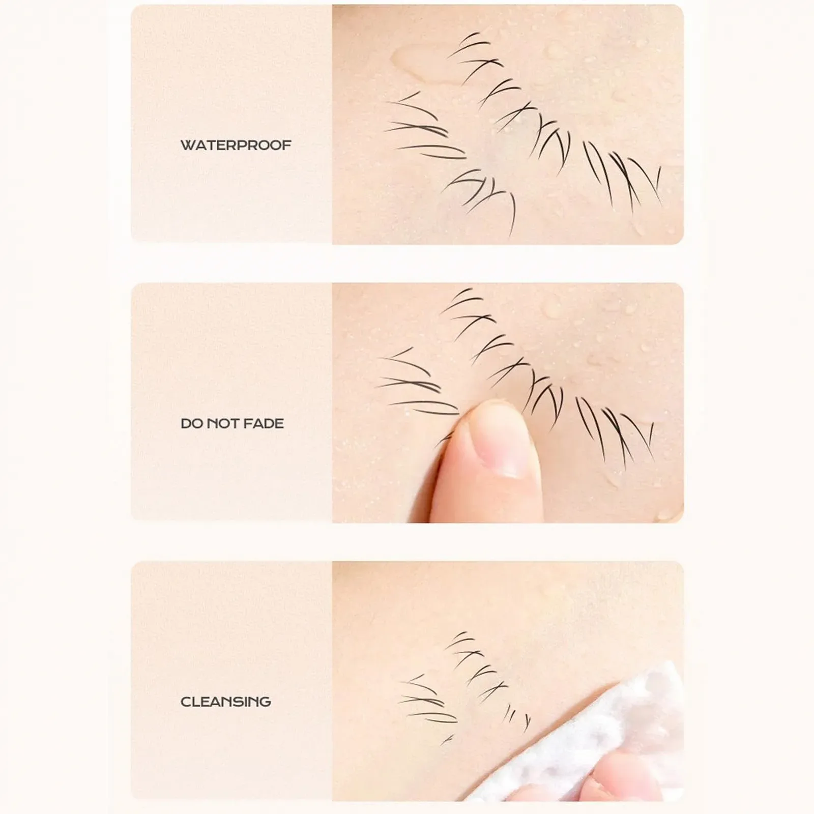 Підводка для нижніх вій Рідка для очей водостійка та Стійкий, фото №5 Підводка для нижніх вій Рідка для очей водостійка та Стійкий, фото №5