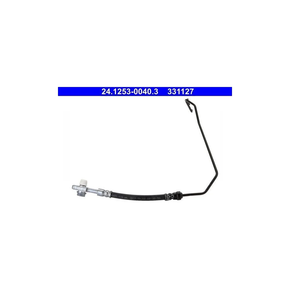 Тормозной шланг ATE 24.1253-0040.3 для SKODA VAG, задний мост справа, фото №1