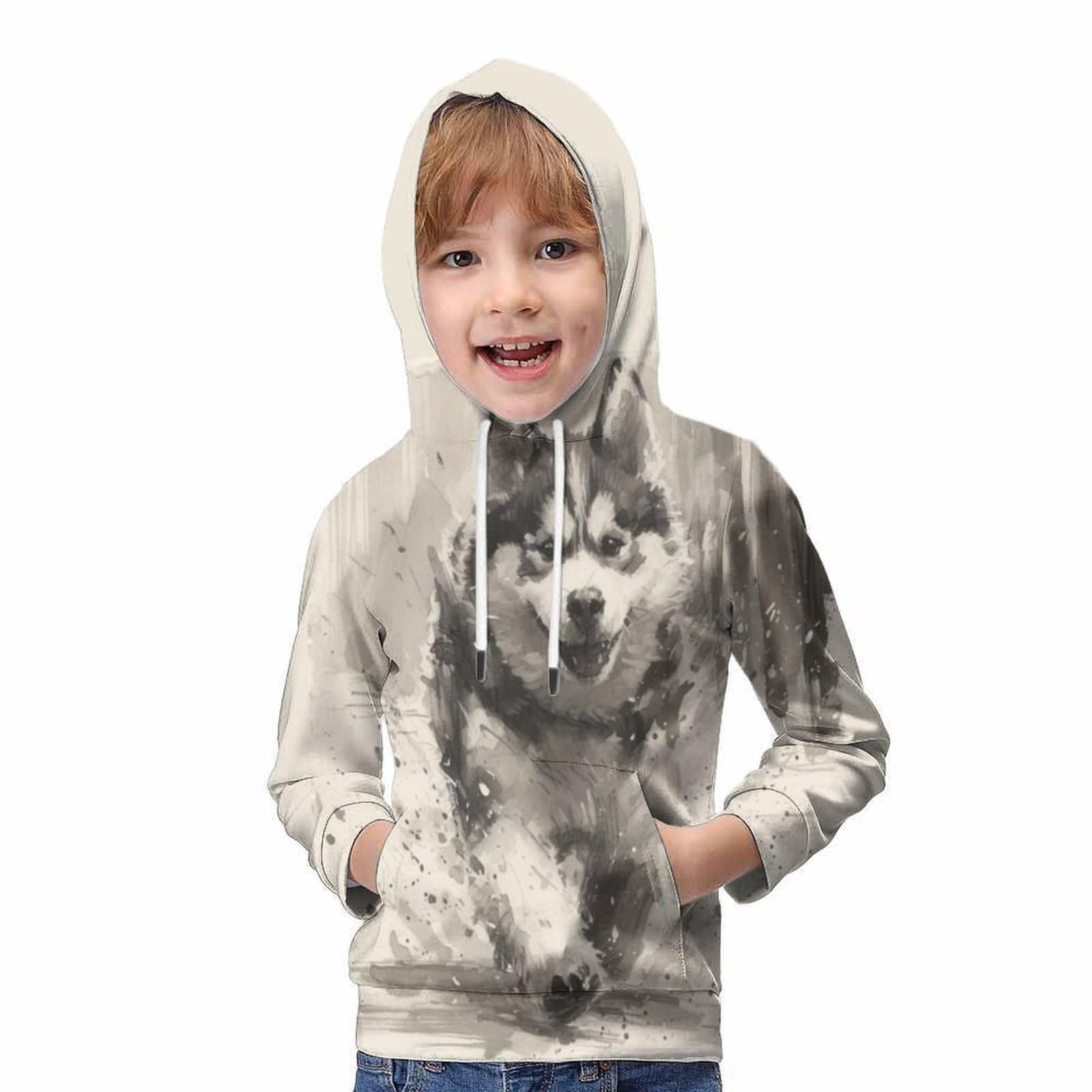 Худі KHHKJBVCE Скелет 3D для дітей Спортивний, фото №5