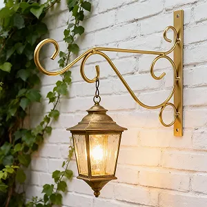 Настенный держатель для подвесных корзин Tissting Железный Золотистый - Фото 1