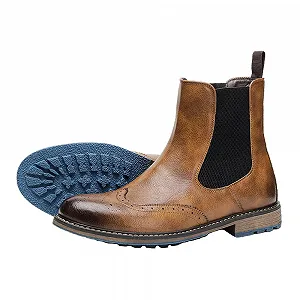 Купити Челсі Harssidanzar Чоловічі Чоботи Шкіряні Повсякденні - Фото 1 Челсі Harssidanzar Чоловічі Чоботи Шкіряні Повсякденні - Фото 1