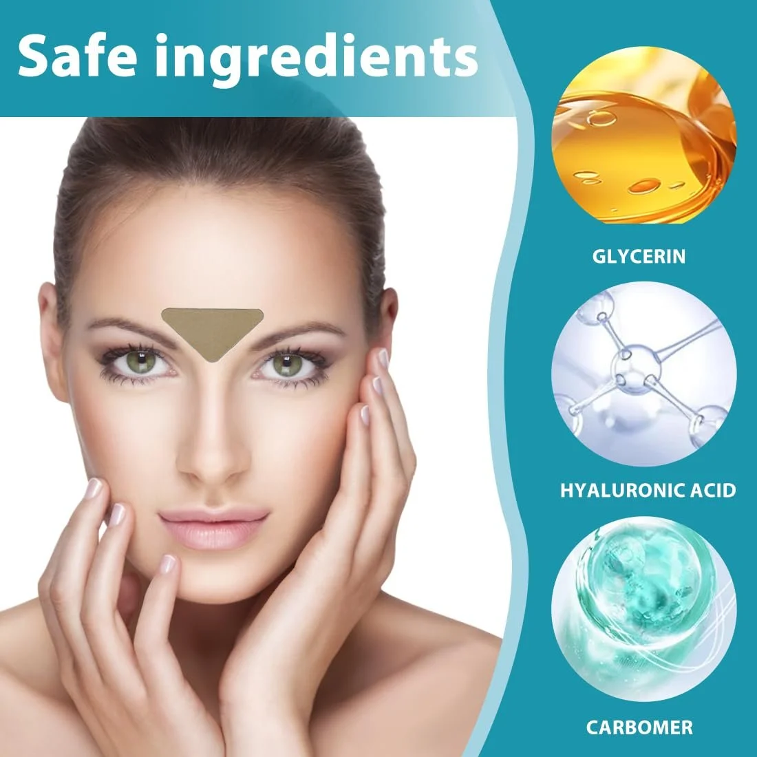 Пластирі Zornesfalte Нічні 60 шт з органічної бавовни - Стимулюють виробництво колагену, фото №5