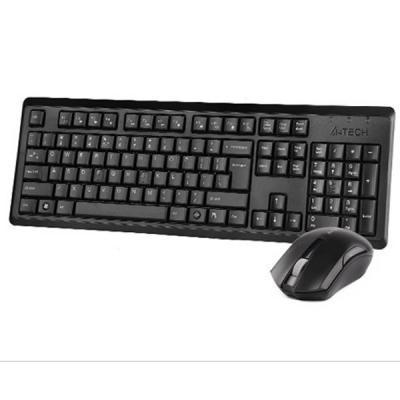 Комплект клавиатура и мышь A4Tech 4200N Black, фото №3