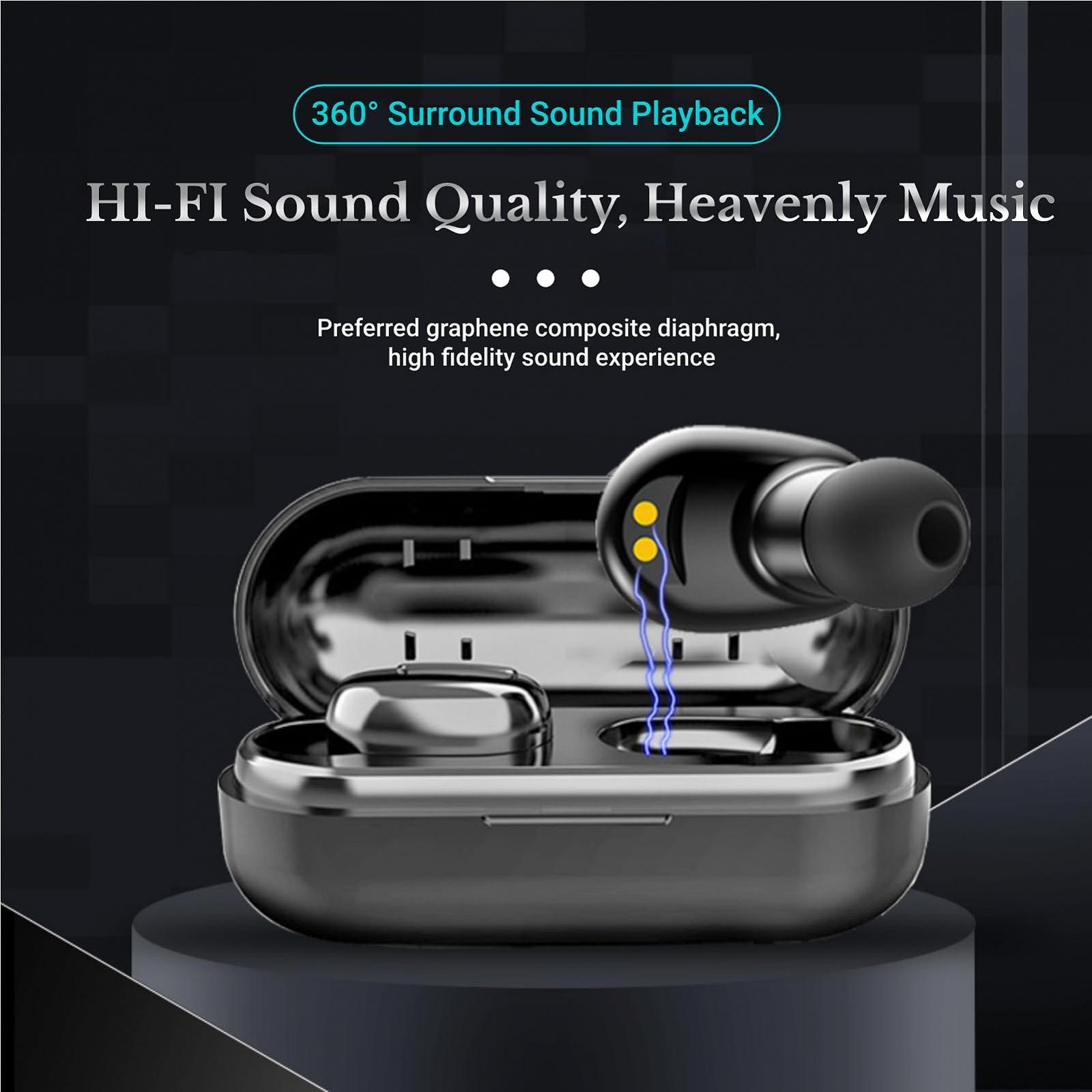 Наушники-переводчики Черный, фото №2