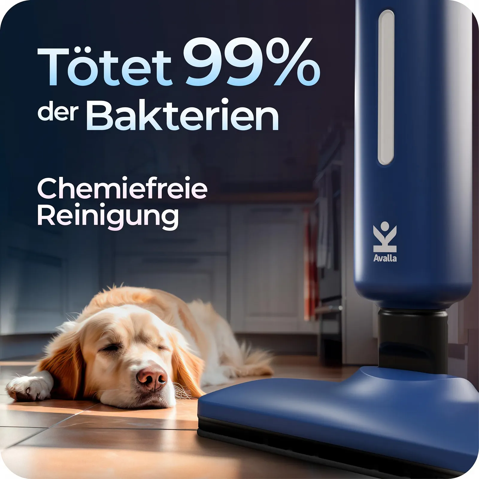 Паровая швабра Avalla T-20 500 мл Синий, фото №2