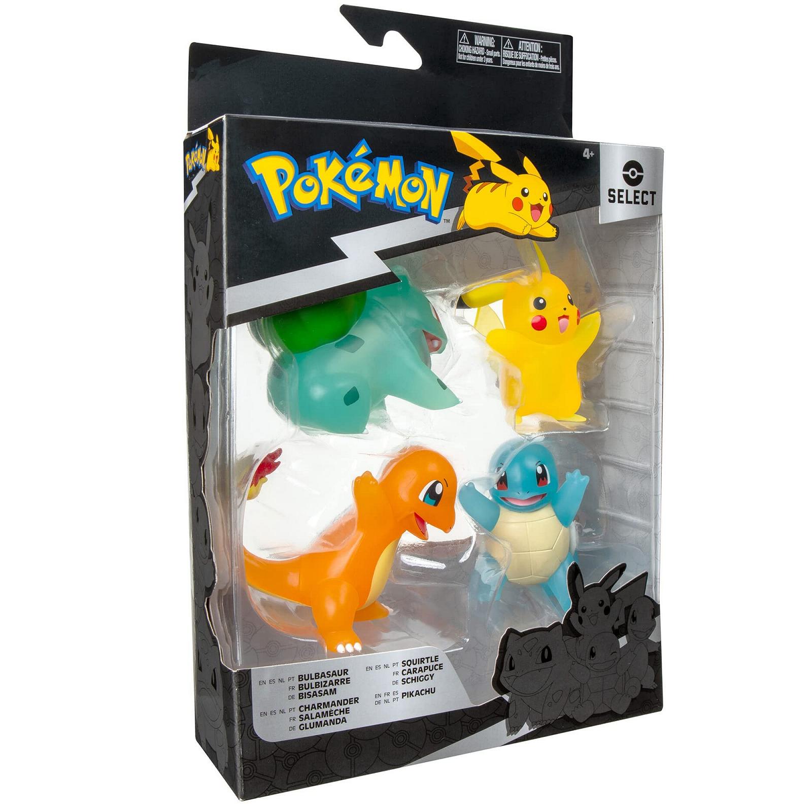Фигурки для битв Pokémon Select PKW2798, набор из 4, прозрачные, 7,5 см, разноцветные, фото №15