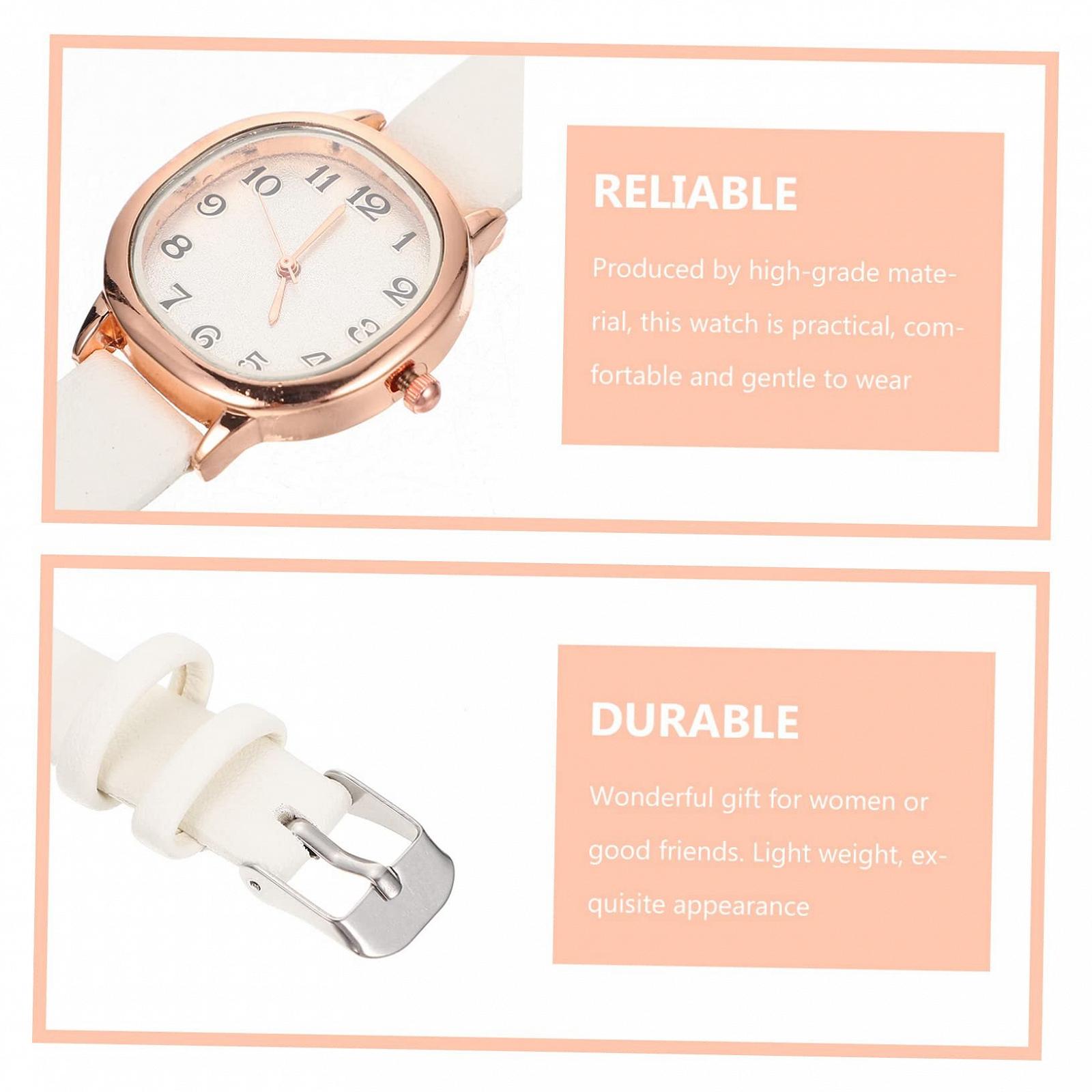 Жіночий годинник Retro Healvian Кварцовий з цифровим дизайном, фото №5