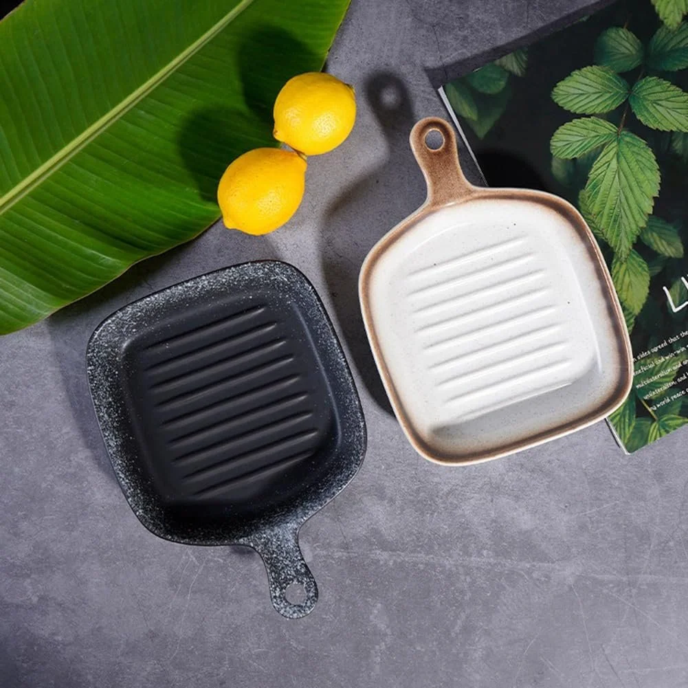 Форма для запікання керамічна для гриля та мікрохвильової печі Жовта, фото №3