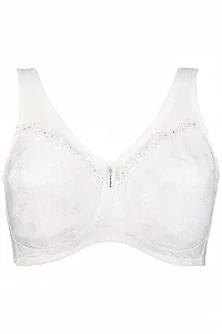 Бюстгальтер Ulla Popken Ladies’ Relief Bra без кісточок з підвіскою зі стразами synthetic.ua - Фото 1