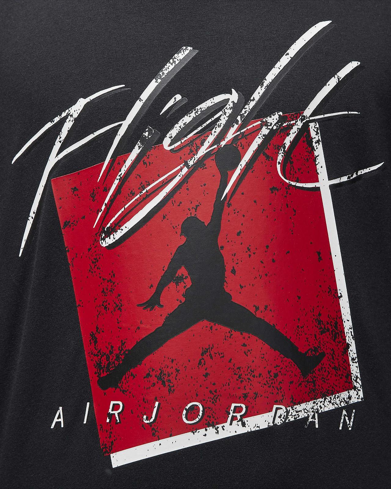 Футболка JORDAN M J BRAND GFX SS CREW 1 L, фото №4
