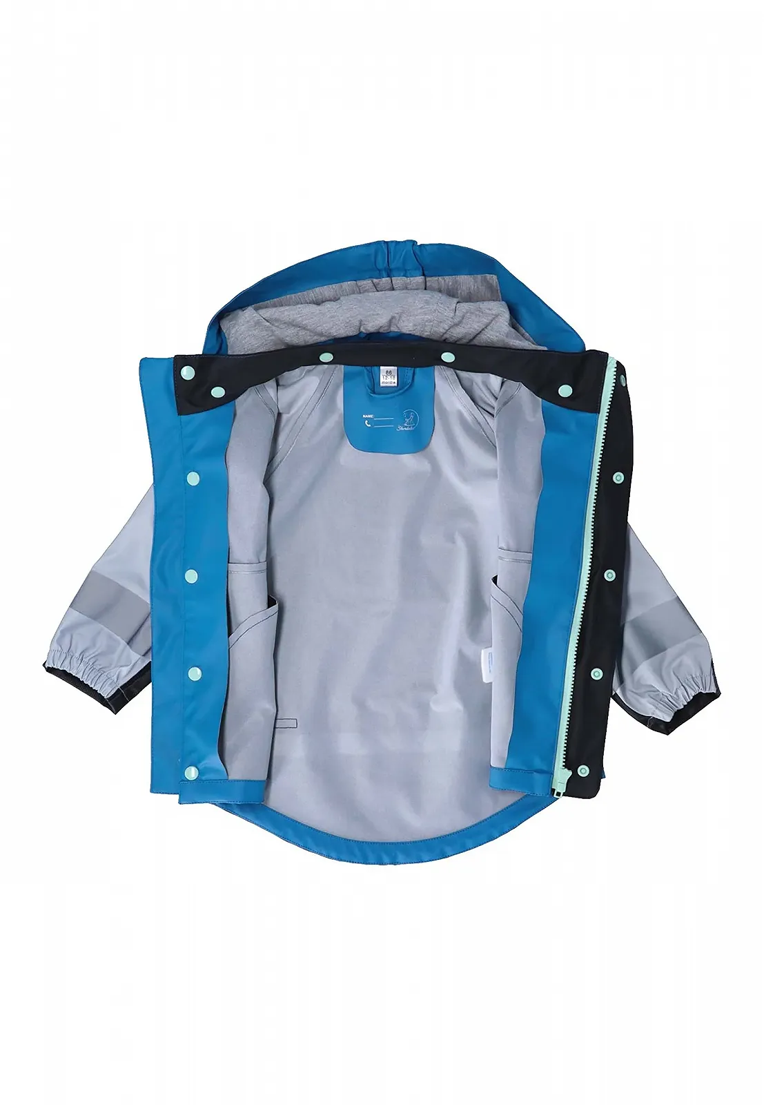 Функциональная дождевая куртка Sterntaler Унисекс Детская, блочные цвета, фото №4 Функциональная дождевая куртка Sterntaler Унисекс Детская, блочные цвета, фото №4