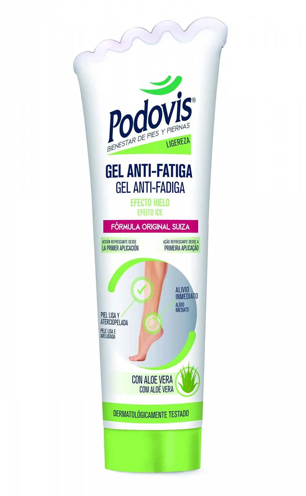 Гель для ног podovis Anti-Fatigue с эффектом льда против усталости и тяжести, 150 мл, фото №1