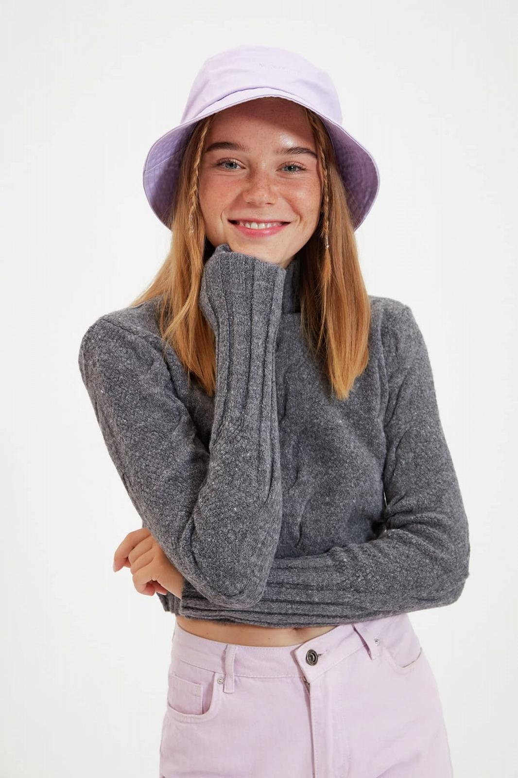 Водолазка TRENDYOL Женский, Однотонный свитшот, фото №3 Водолазка TRENDYOL Женский, Однотонный свитшот, фото №3