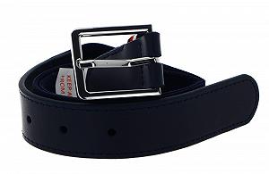 Ремень TOMMY HILFIGER Эластичный Кожаный W80 Space Blue, Space Blue - Фото 1