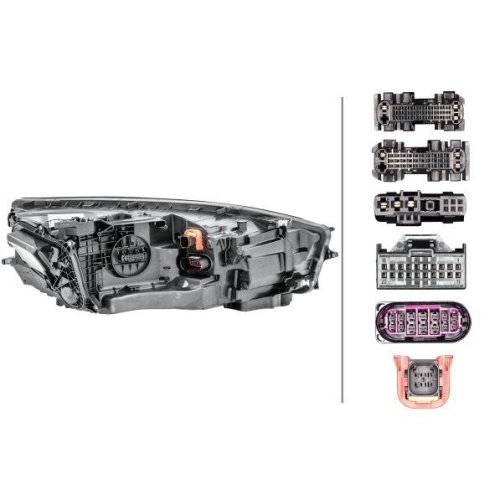 Основна фара HELLA 1EX 011 869-411 для AUDI VW, ліва, фото №2