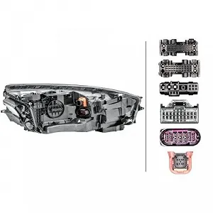 Основна фара HELLA 1EX 011 869-411 для AUDI VW, ліва synthetic.ua - Фото 1