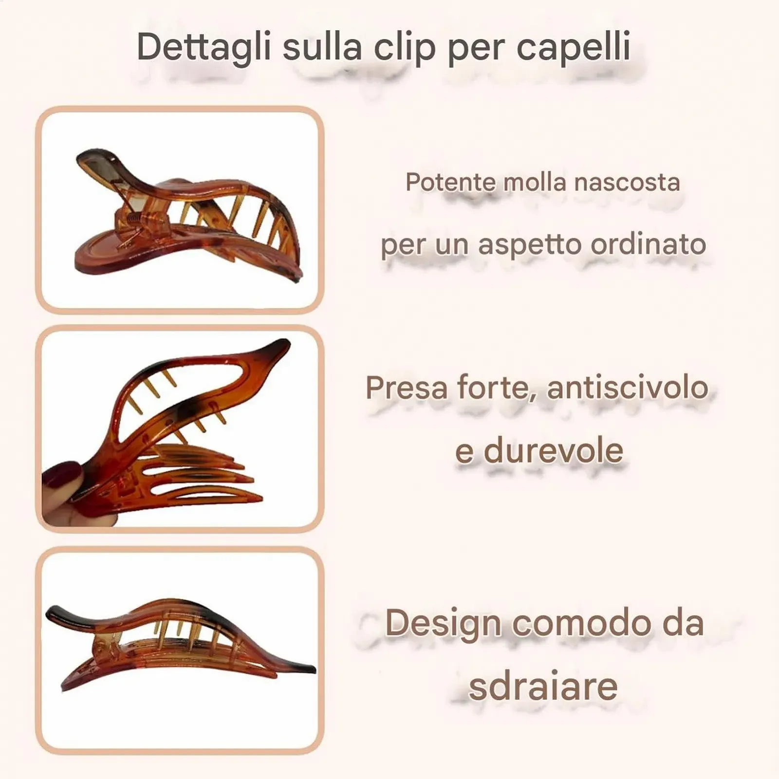 Заколки для волос CAPILI, плоские, 6 штук - для головных уборов, фото №8 Заколки для волос CAPILI, плоские, 6 штук - для головных уборов, фото №8