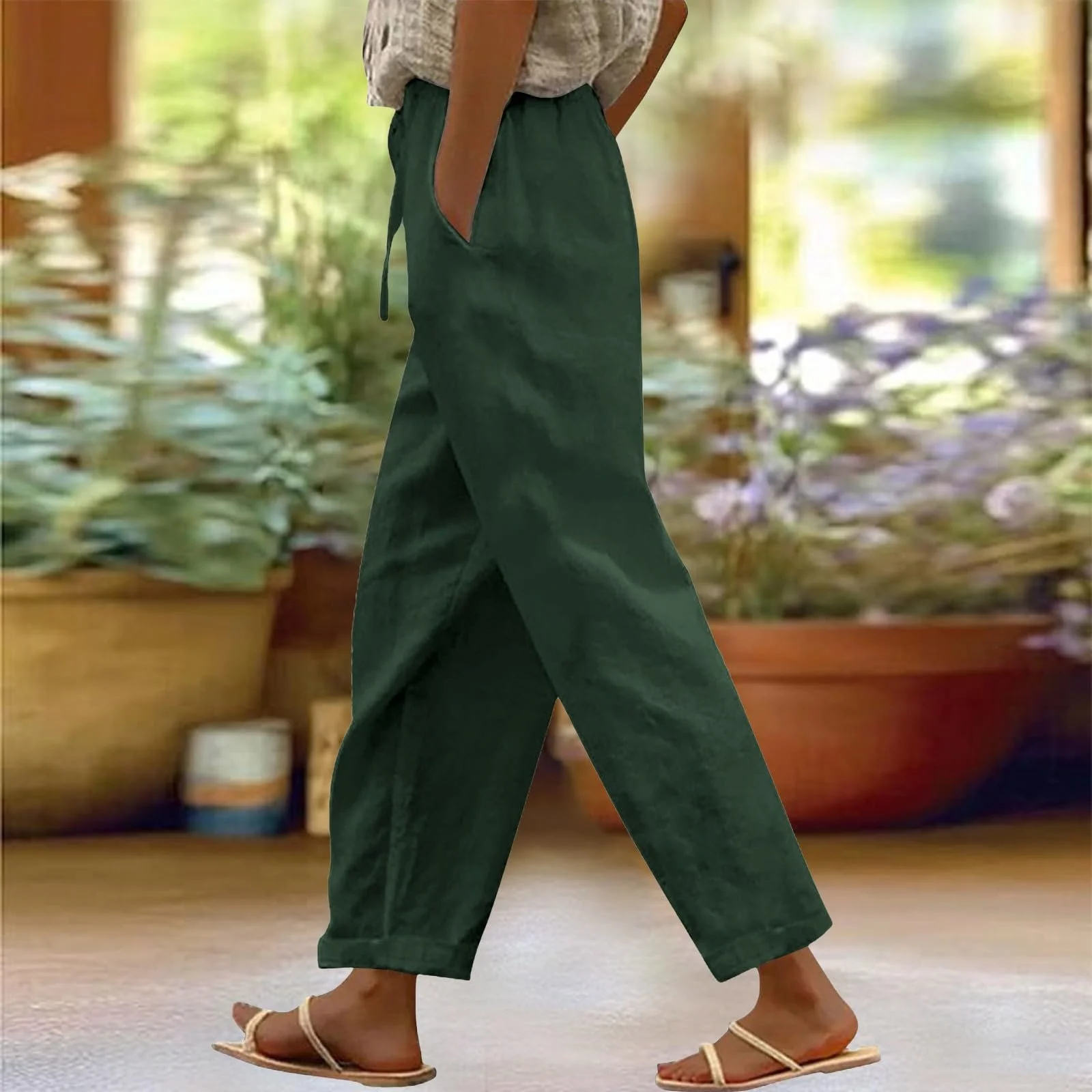 Широкие штаны Женские Штаны с низкой посадкой, фото №5 Широкие штаны Женские Штаны с низкой посадкой, фото №5