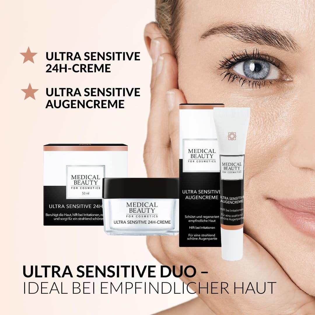 Денний крем Medical Beauty Ultra Sensitive 24-H Cream проти зморщок для чутливої шкіри, фото №7