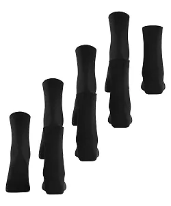 Женские носки ESPRIT Solid, дышащие, из органического хлопка, прочные, однотонные для бизнеса и на каждый день, набор synthetic.ua - Фото 1